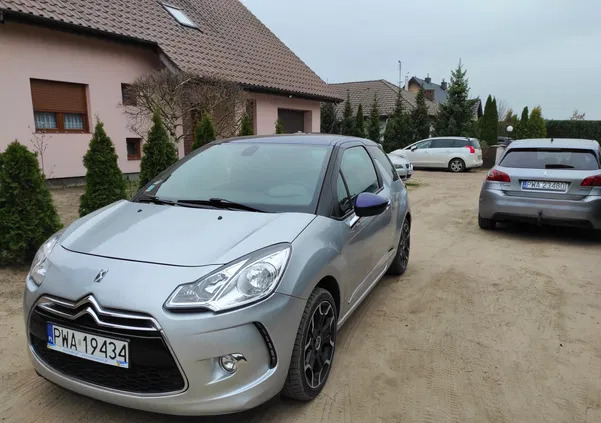 citroen ds3 Citroen DS3 cena 21900 przebieg: 156832, rok produkcji 2013 z Wągrowiec